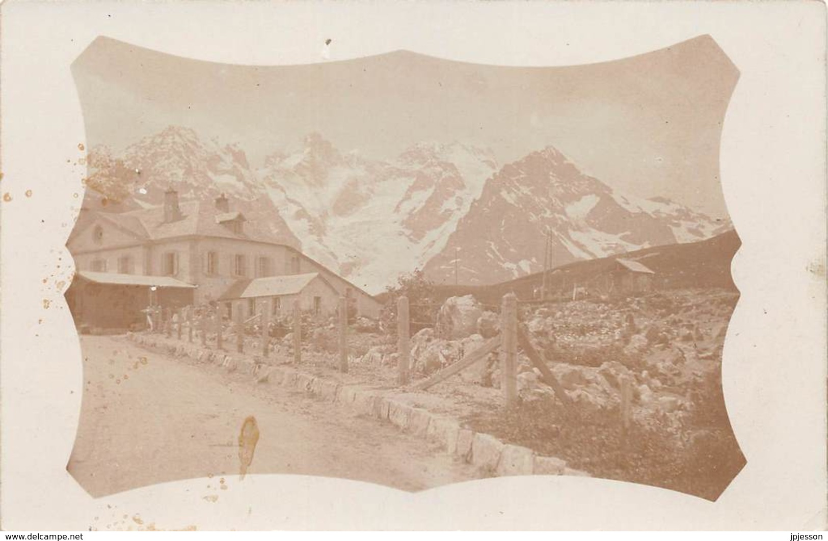 PHOTOGRAPHIE - CARTE PHOTO - VILLAGE DES ALPES - Fotografia