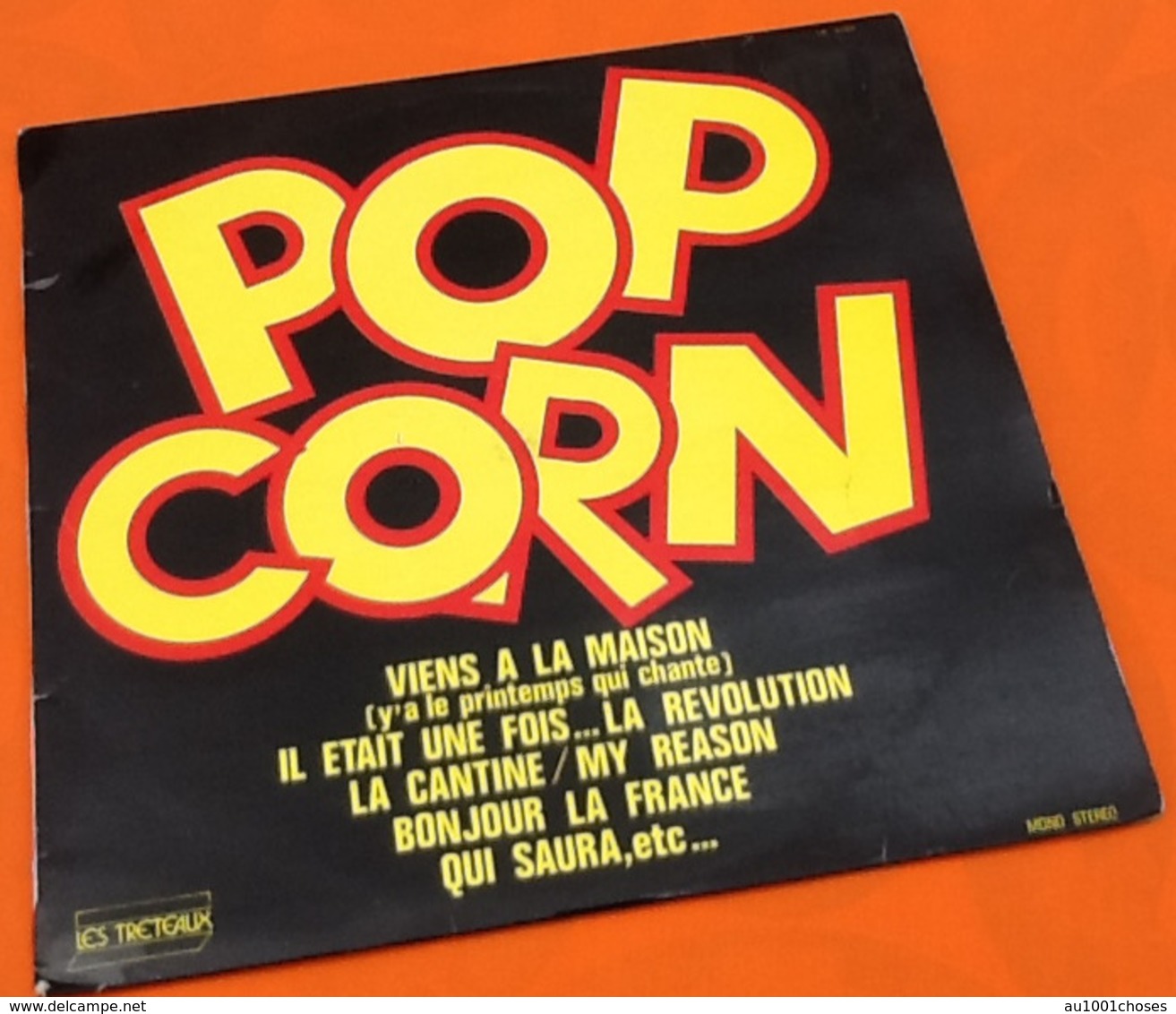 Vinyle 33 Tours  Pop Corn The Music Sweepers - Other & Unclassified