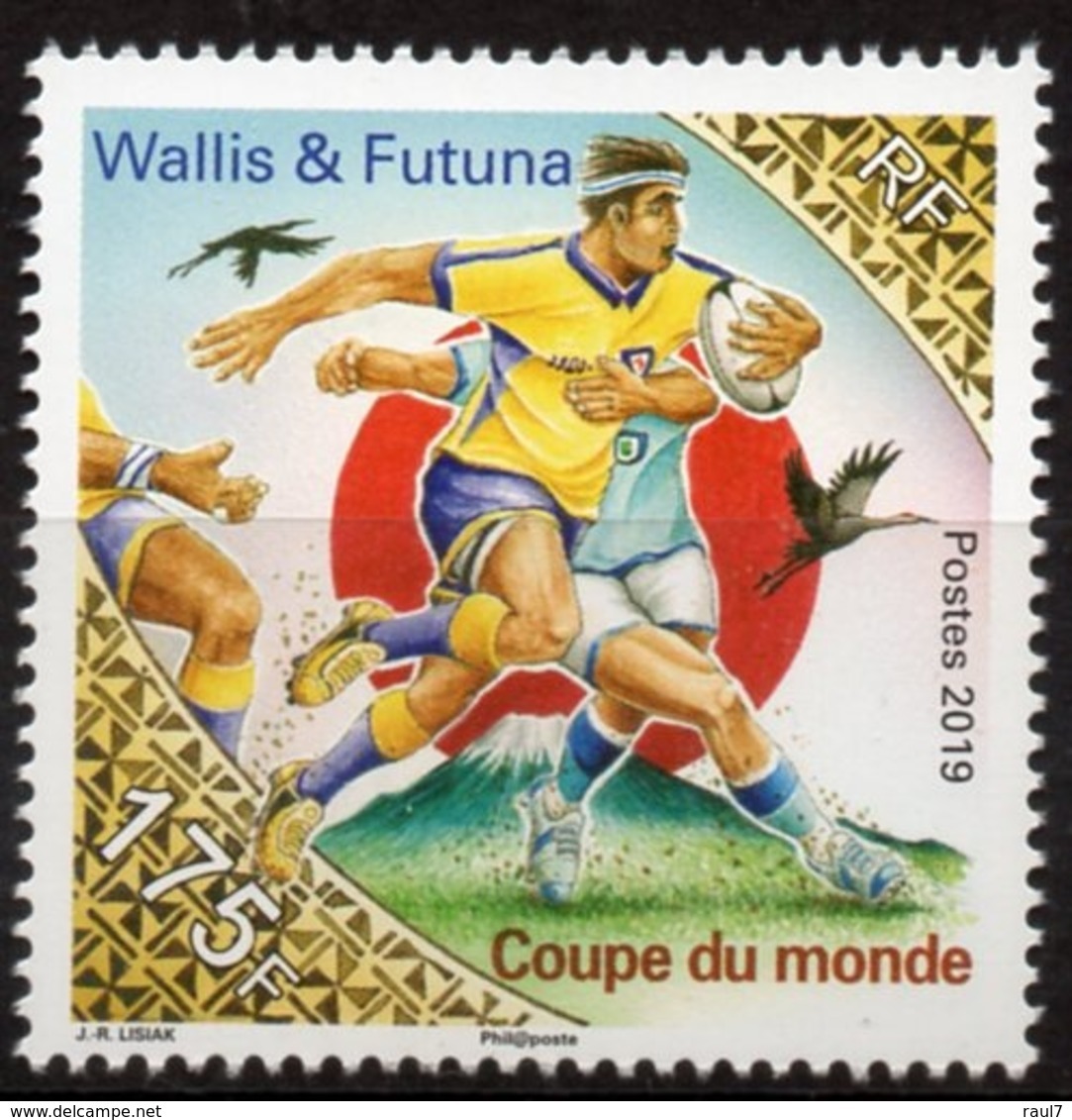 Wallis Et Futuna 2019 - Coupe Du Monde De Rugby - 1 Val Neuf // Mnh - Neufs