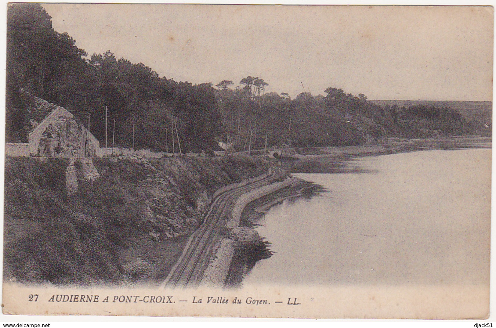 29 - AUDIERNE A PONT-CROIX - La Vallée Du Goyen - LL - Audierne