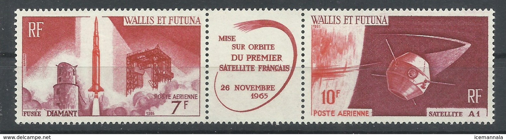 WALLIS  ET FUTUNA    YVERT  AEREO  25A    MNH  ** - Nuovi