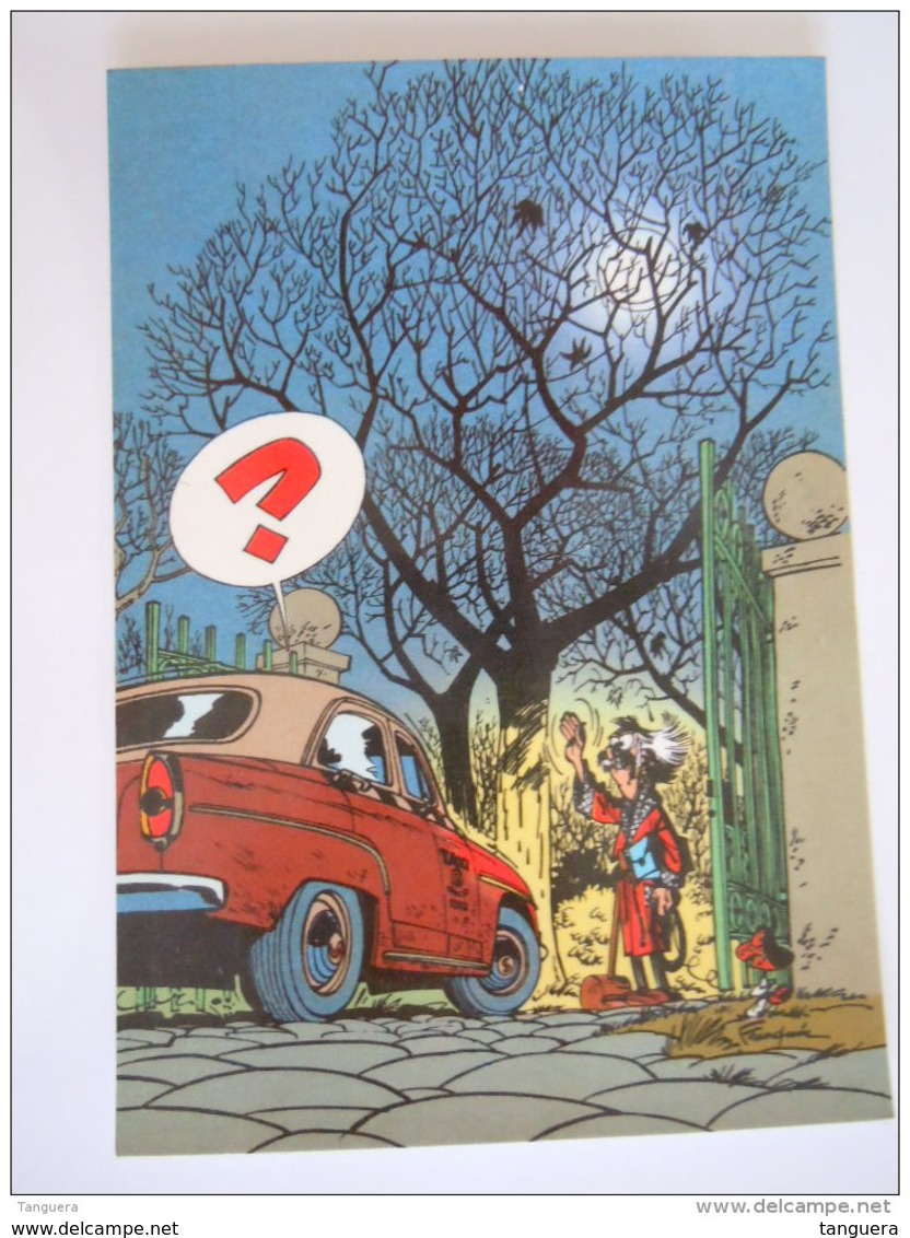 1986 Trésors Du Journal De Spirou Carte Postale 52 Illustration  Couverture Pour Le 70é Album Du Journal André Franquin - Stripverhalen