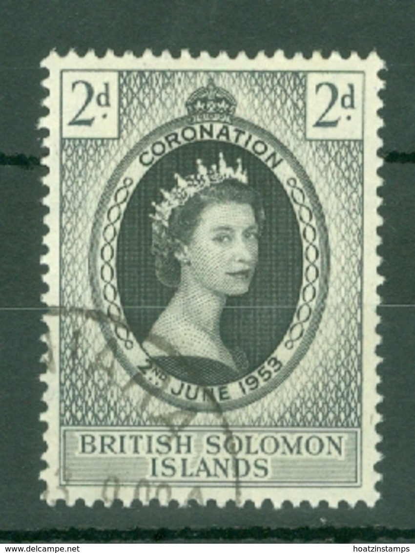 British Solomon Is: 1953   Coronation     Used - British Solomon Islands (...-1978)