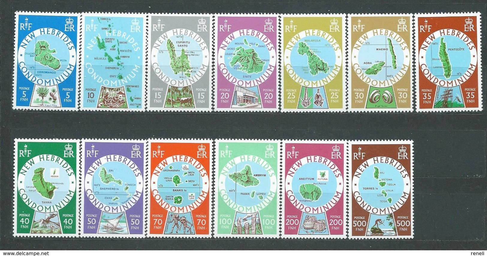 NOUVELLES-HEBRIDES N° 508/20 ** TB - Nuevos