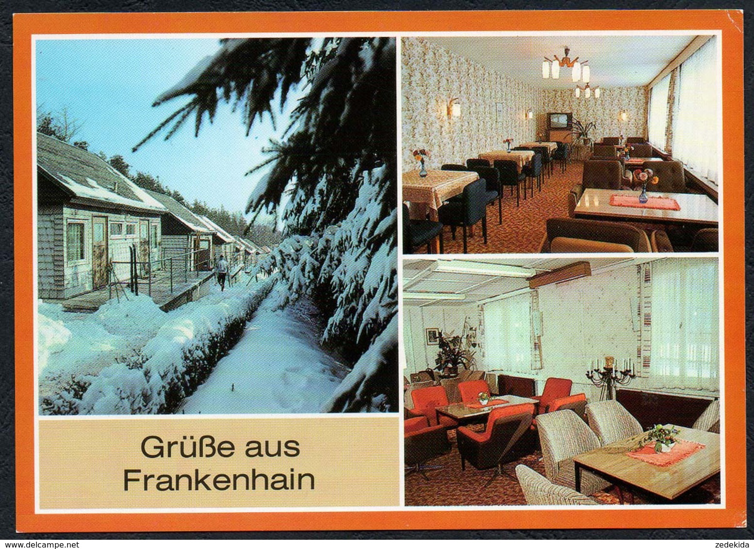 C8311 - Frankenhain Ferienheim VEB Maschinenfabrik Meuselwitz - Bild Und Heimat Reichenbach - Arnstadt