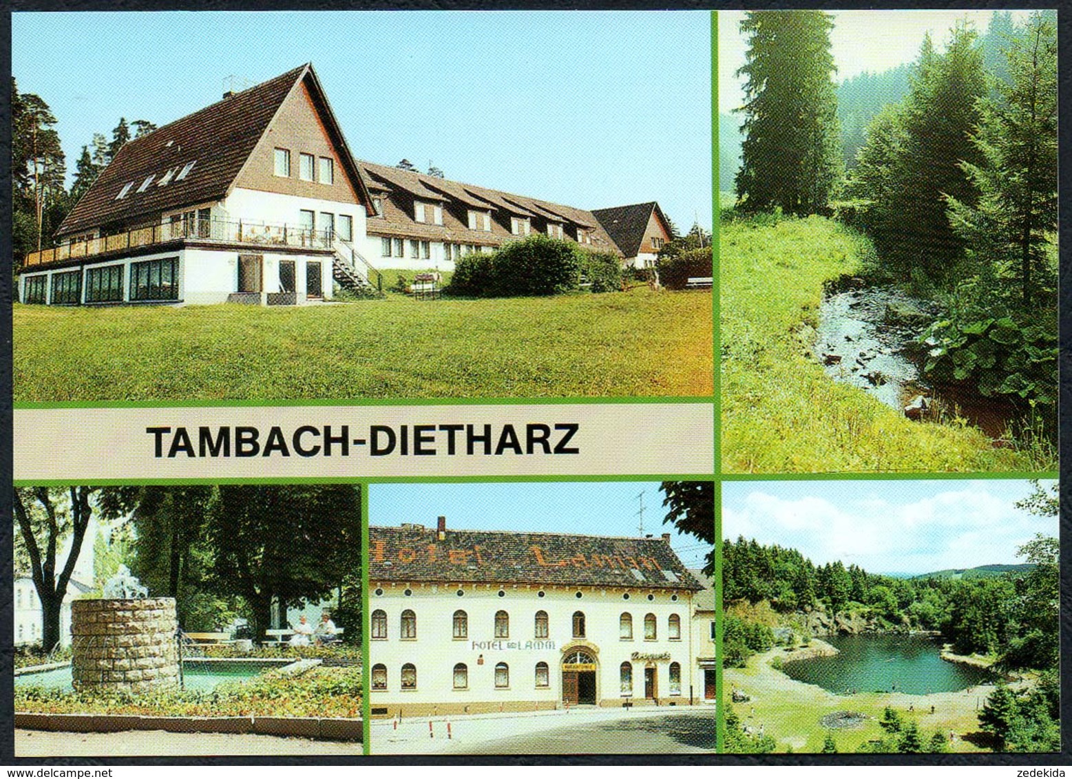 C8312 - TOP Tambach Dietharz Schulungszentrum - Bild Und Heimat Reichenbach - Tambach-Dietharz