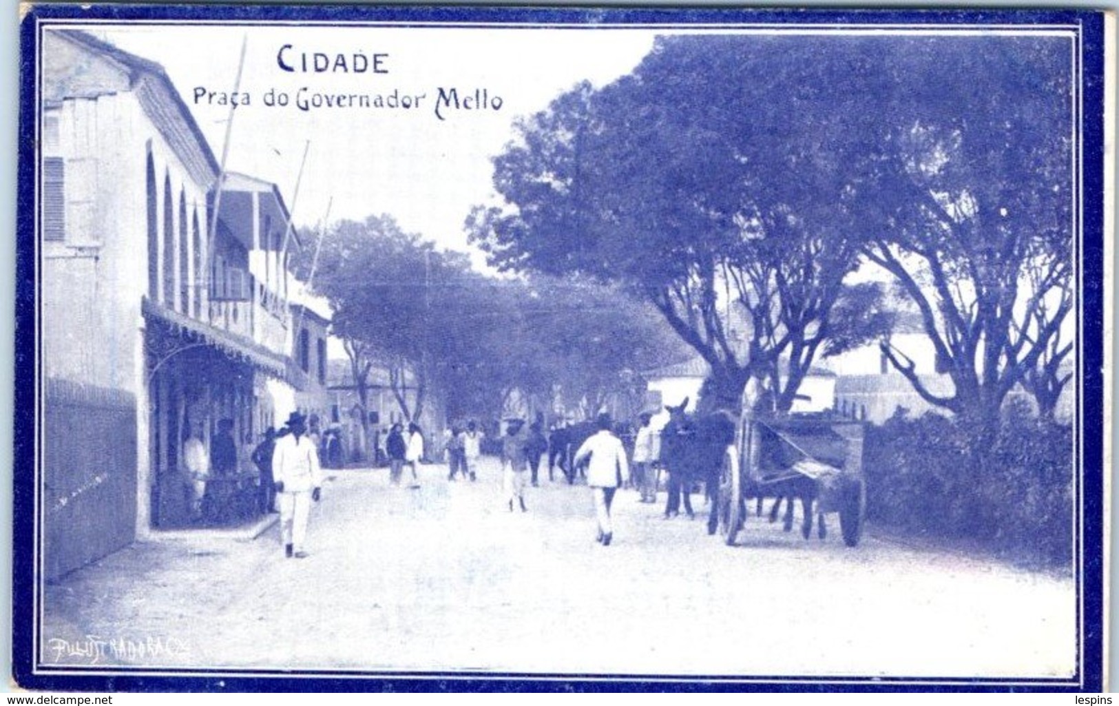AFRIQUE - SAO TOME Et PRINCIPE - Praça Do Governador MELLO - Sao Tome Et Principe