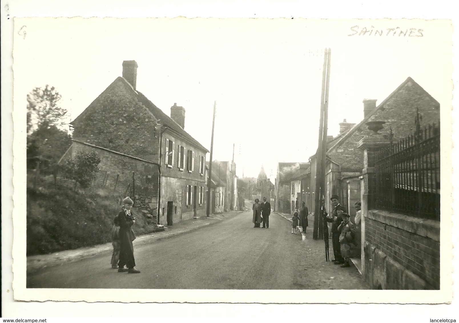 60 - SAINTINES / LA GRANDE RUE - Autres & Non Classés