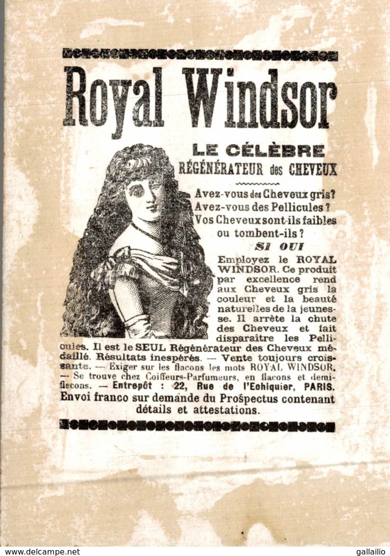 CHROMO RARE ROYAL WINSOR - Autres & Non Classés