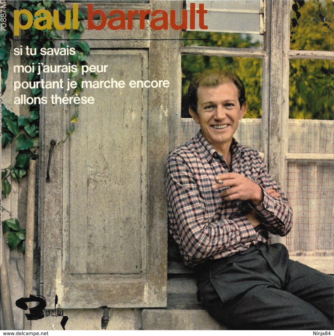 EP 45 RPM (7") Paul Barrault  "  Si Tu Savais  " - Other - French Music