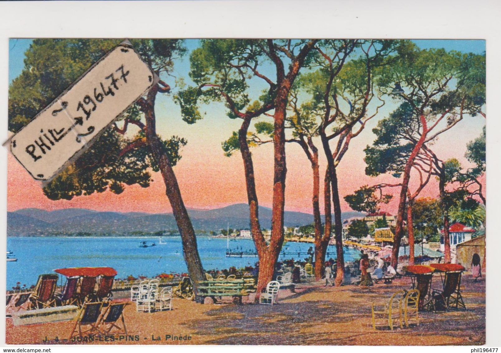 06 Juan-les-Pins - Cpa / La Pinède. - Juan-les-Pins