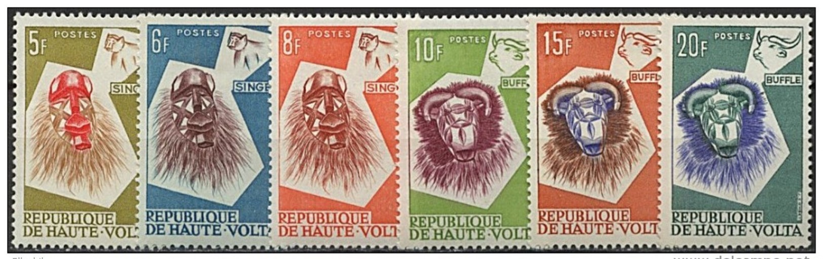 Haute-Volta, N° 071 à N° 088** Y Et T, 71 / 88 - Haute-Volta (1958-1984)