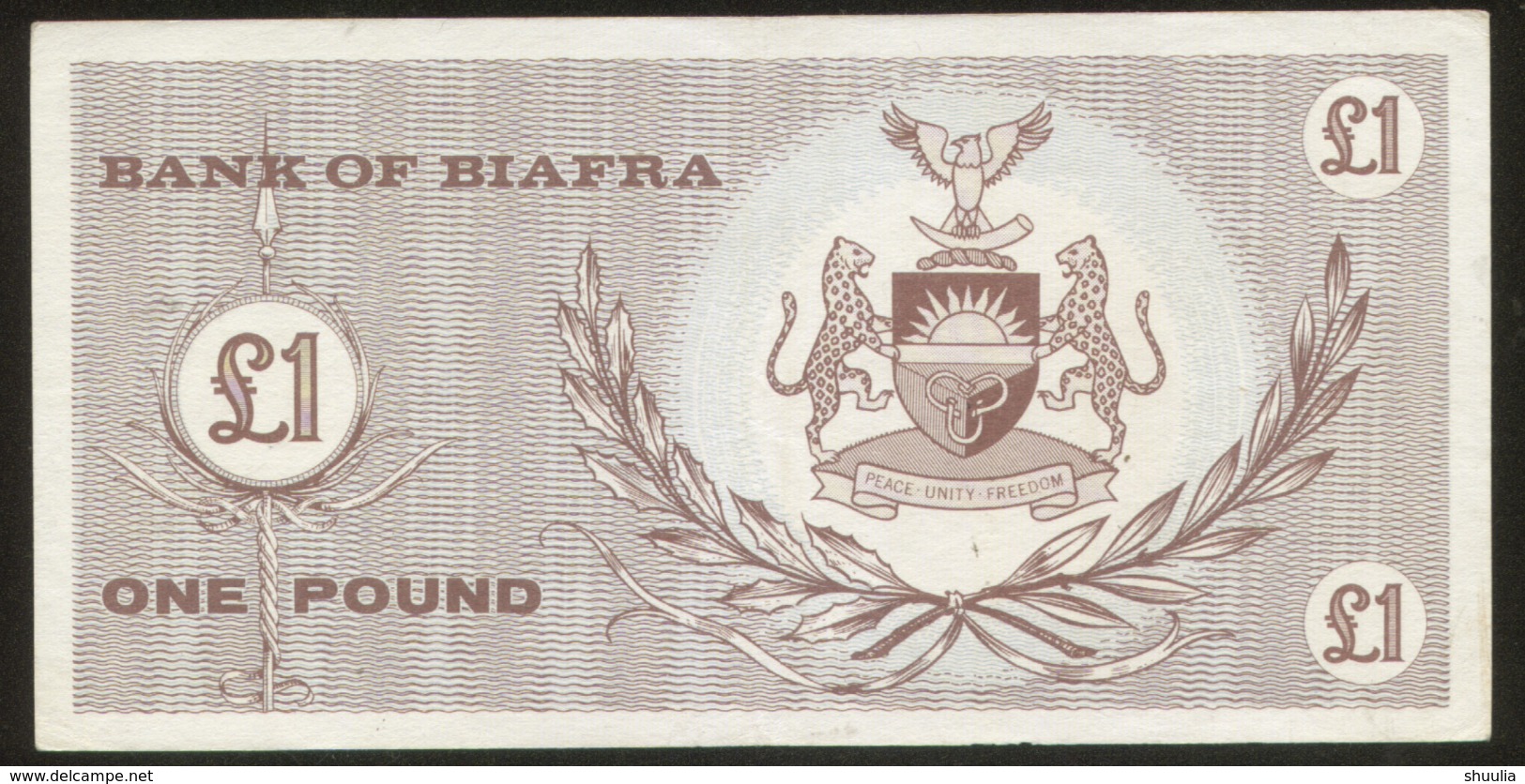 Biafra 1 Pound (1967)  Pick 2 AVF - Altri – Africa