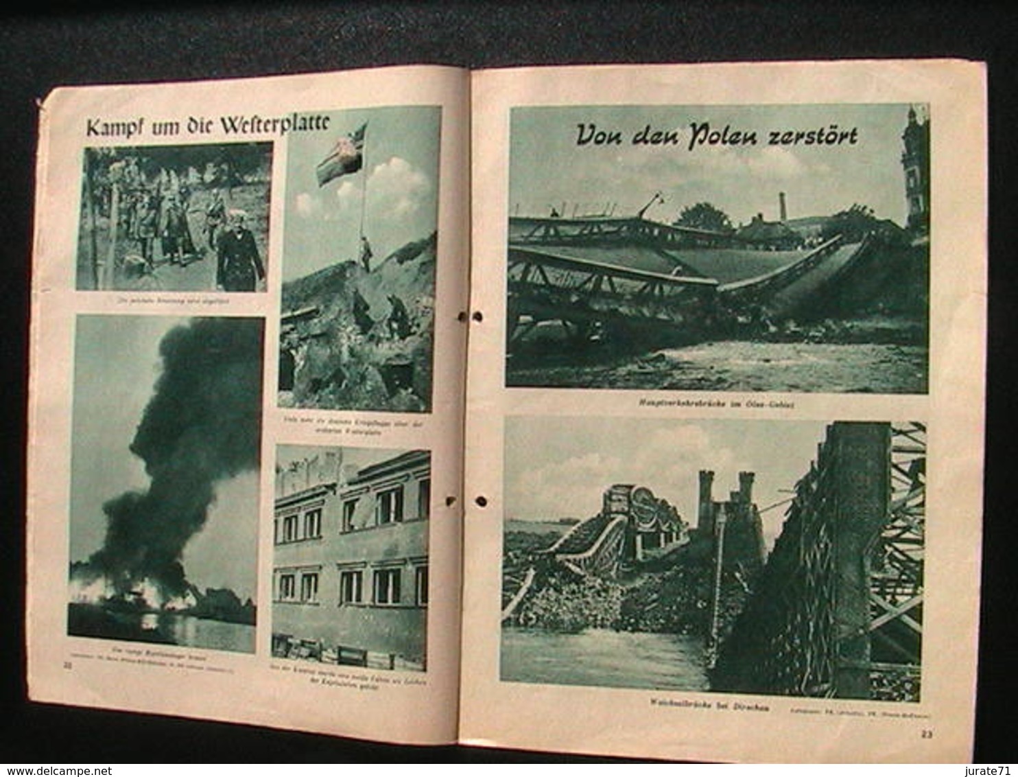 Feldzug in Polen, Sonderdienst des Deutschen Verlags, c.a. 1940