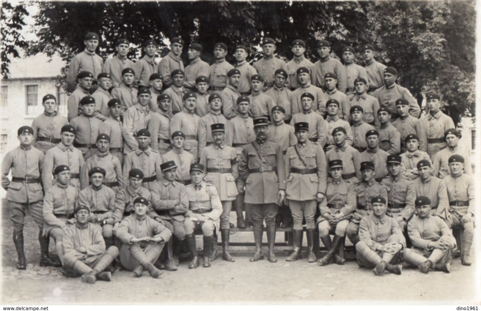 CPA 2780 - MILITARIA - Carte Photo Militaire - Un Groupe De Tankistes Du 503 ème RCC - VERSAILLES ? - Personaggi