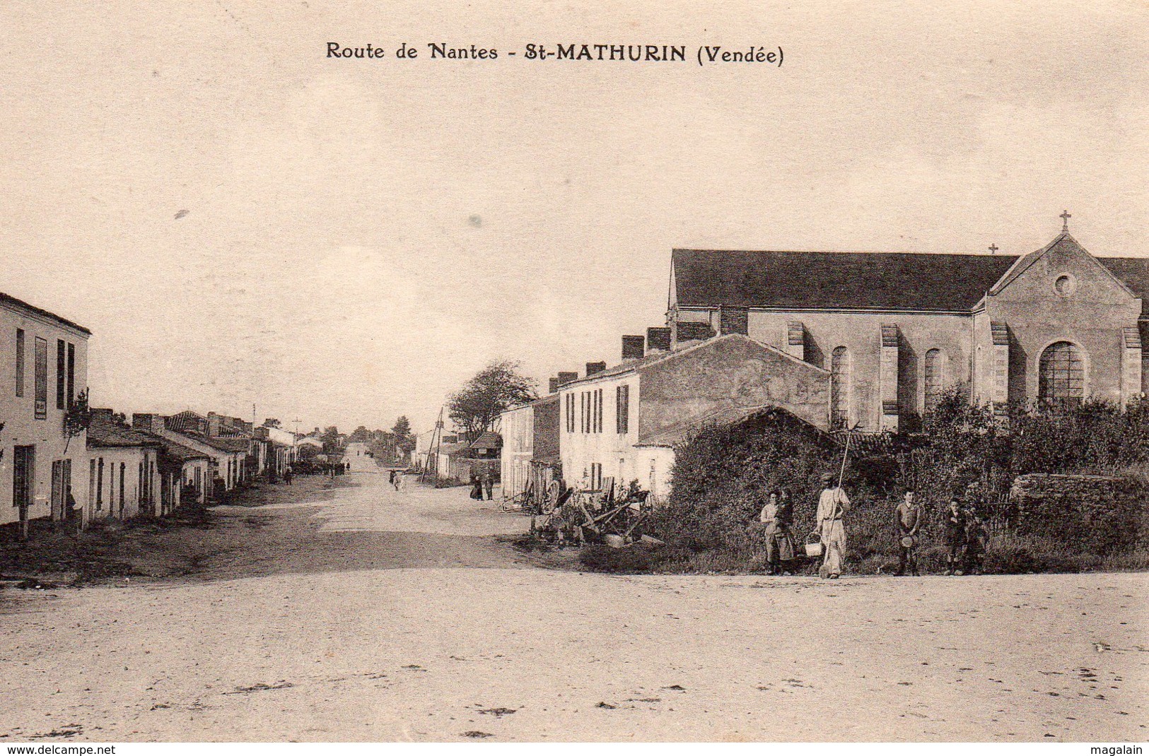 St Mathurin : Route De Nantes - Autres & Non Classés