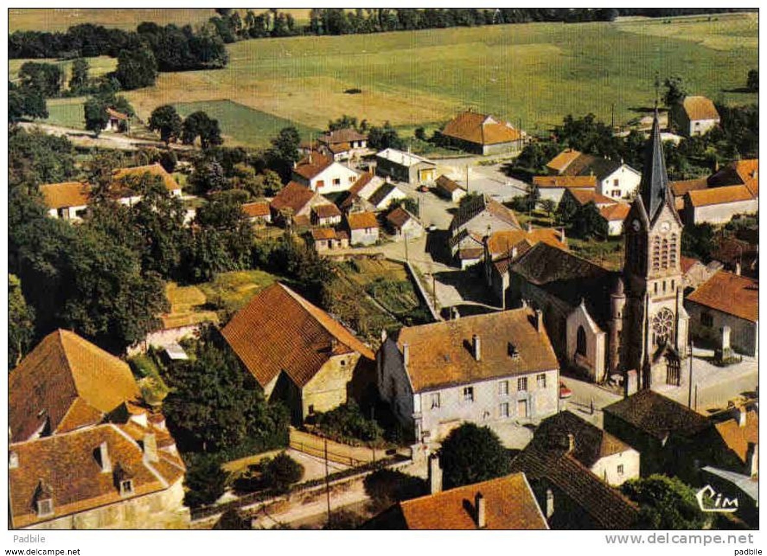 Carte Postale 52. Longeau  Vue D'avion Très Beau Plan - Le Vallinot Longeau Percey