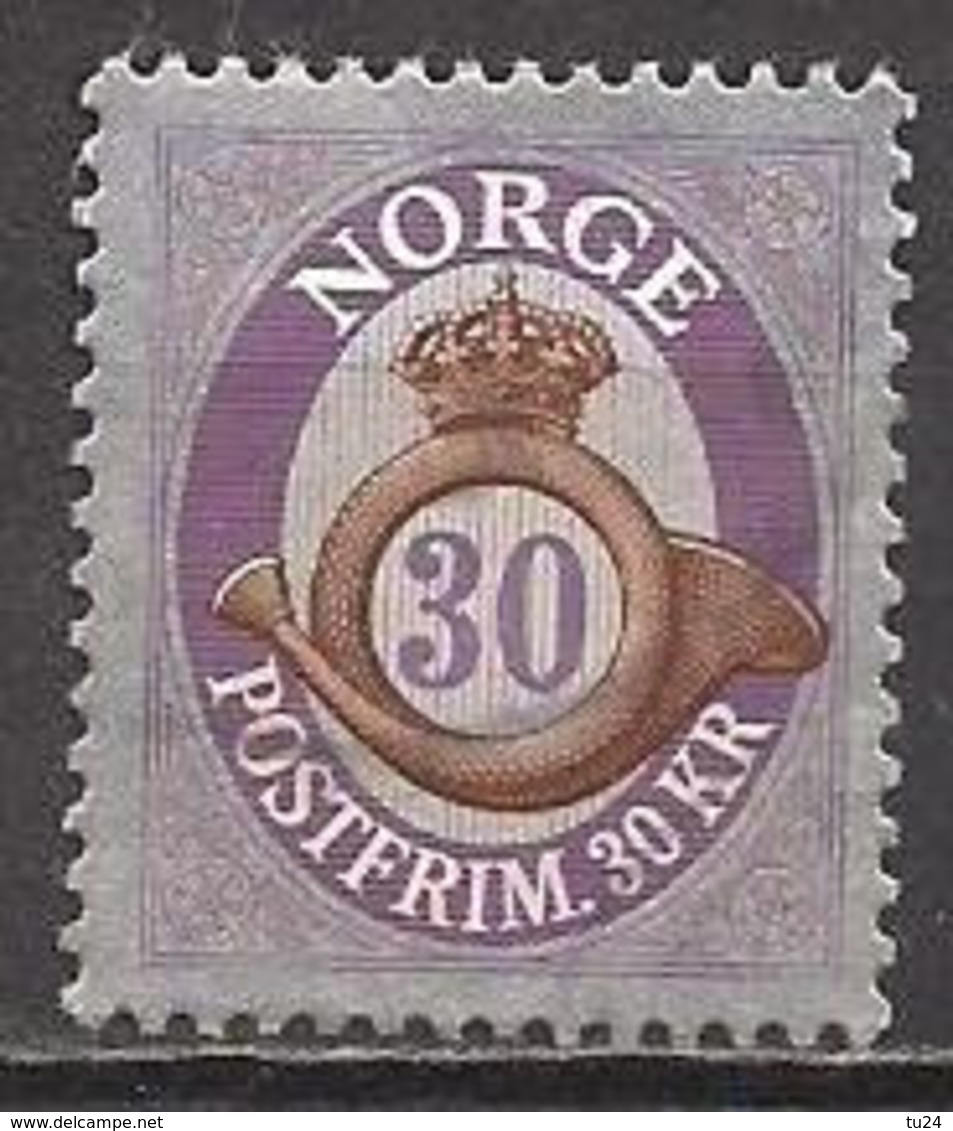 Norwegen  ()  Mi.Nr.    Gest. / Used  (5fh33) - Gebraucht