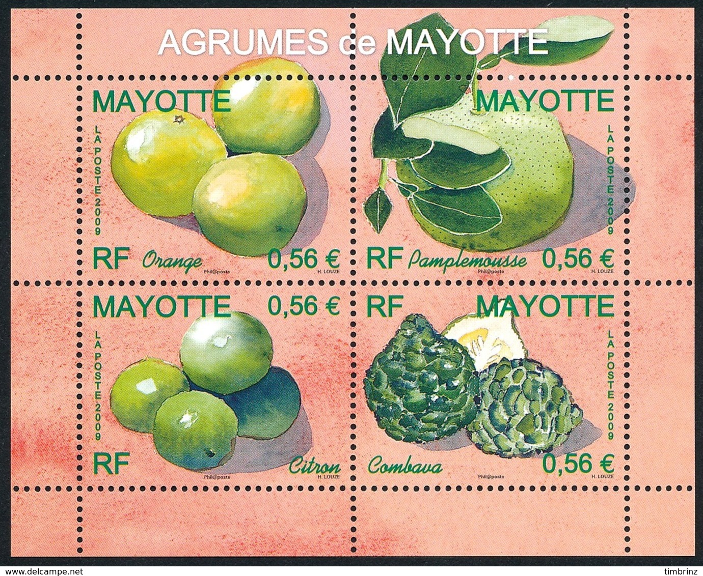 MAYOTTE Année Complète 2009 - Yv. 220 à 231 **  - 12 Timbres ** MNH  ..Réf.AFA23292 - Unused Stamps