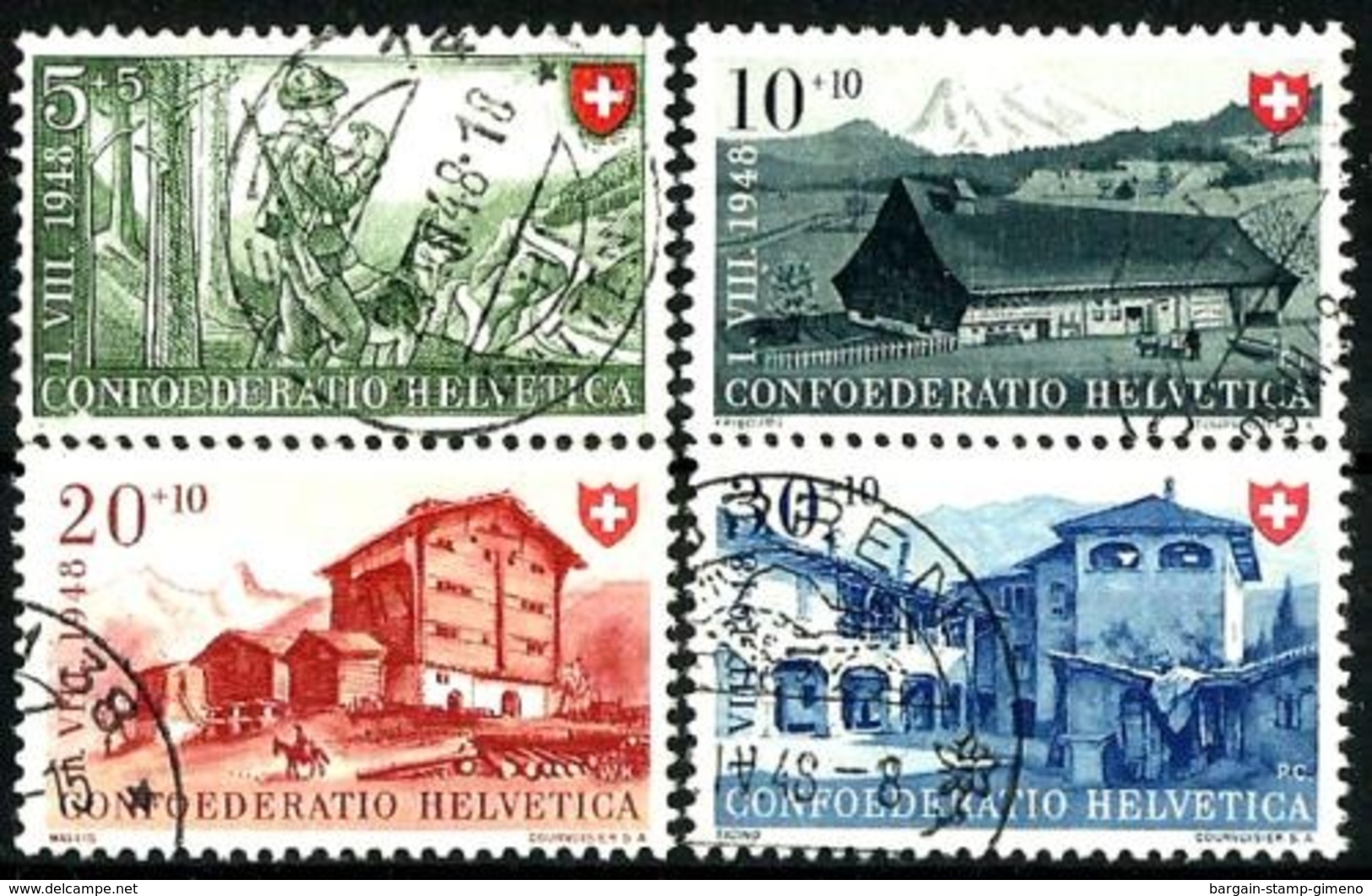 Suiza Nº 457/60 Usado. Cat.13€ - Usados