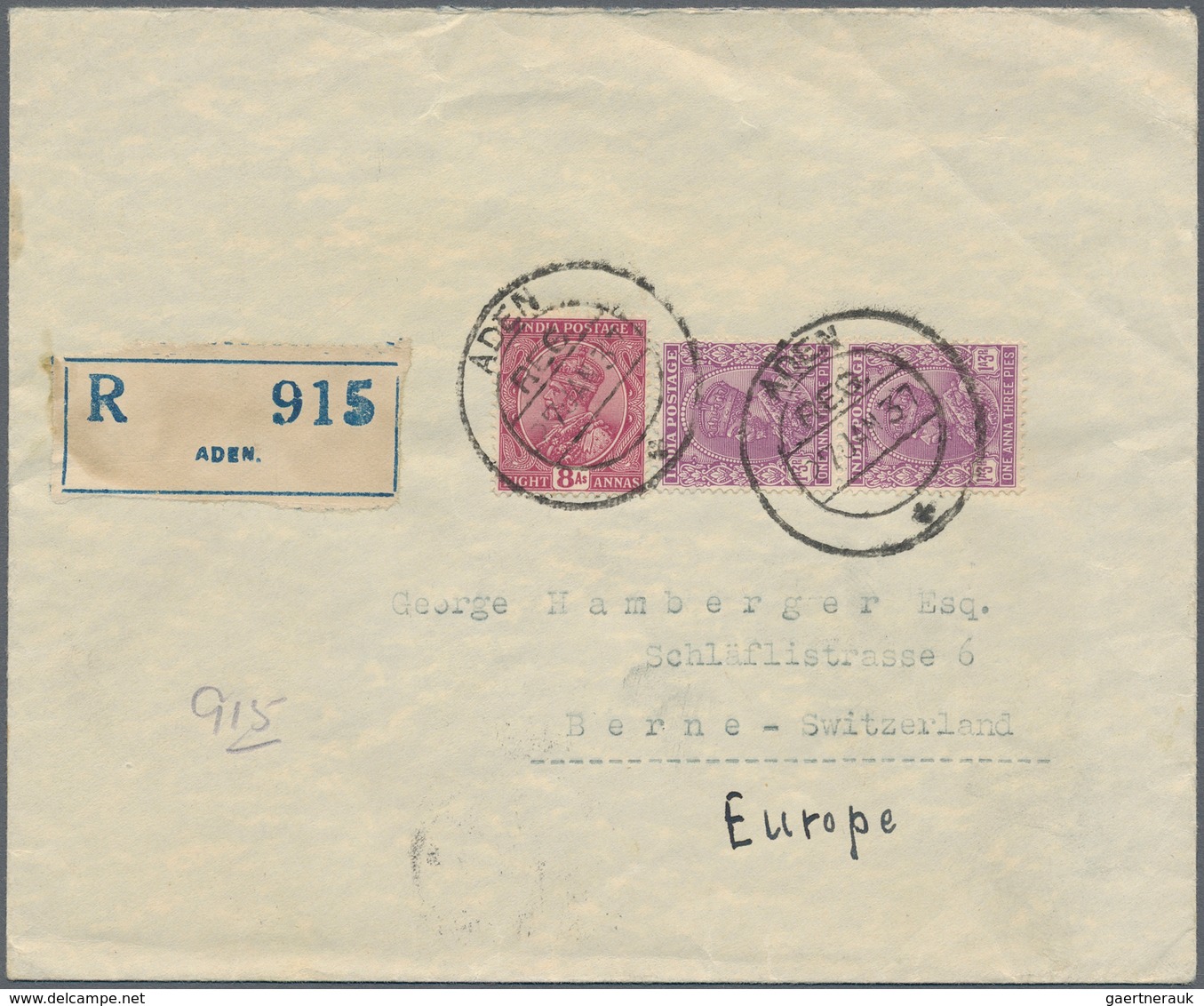 Aden: 1900-1963: Group Of 20 Covers, Picture Postcards And Postal Stationery Items Including Eight W - Jemen