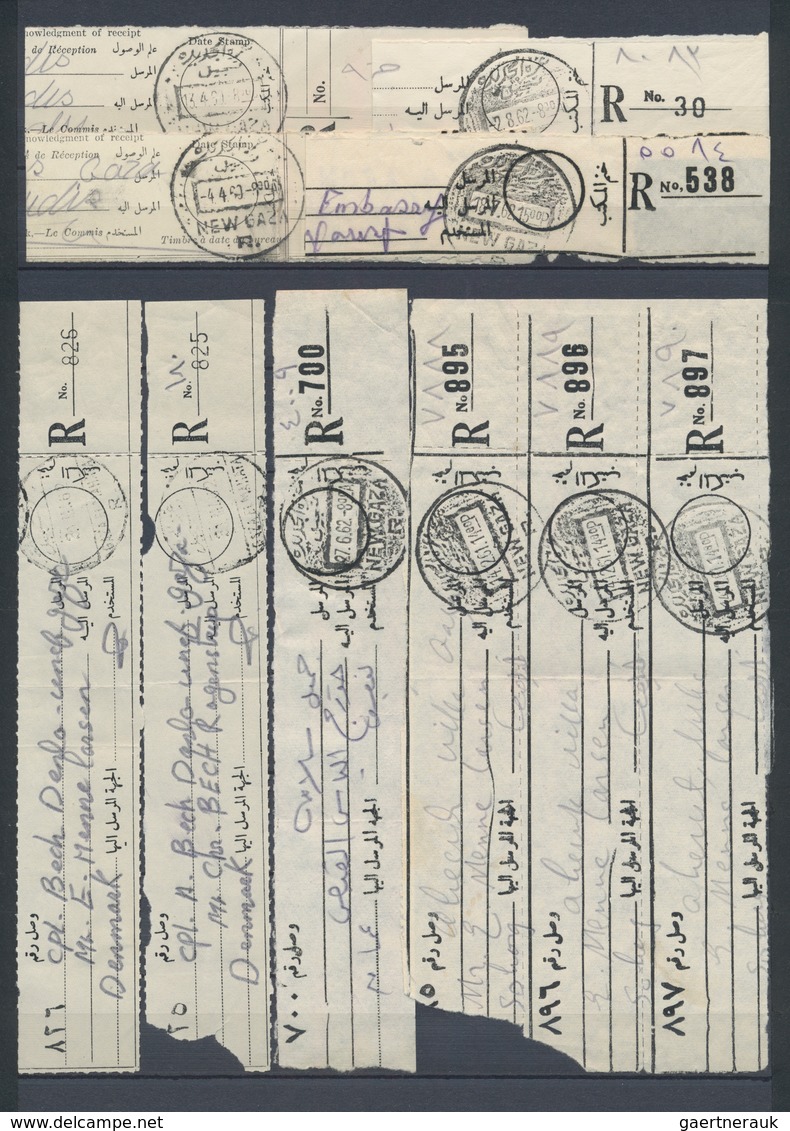 Ägypten - Besetzung von Palästina: 1957/1965, GAZA, attractive collection comprising 16 commercial c