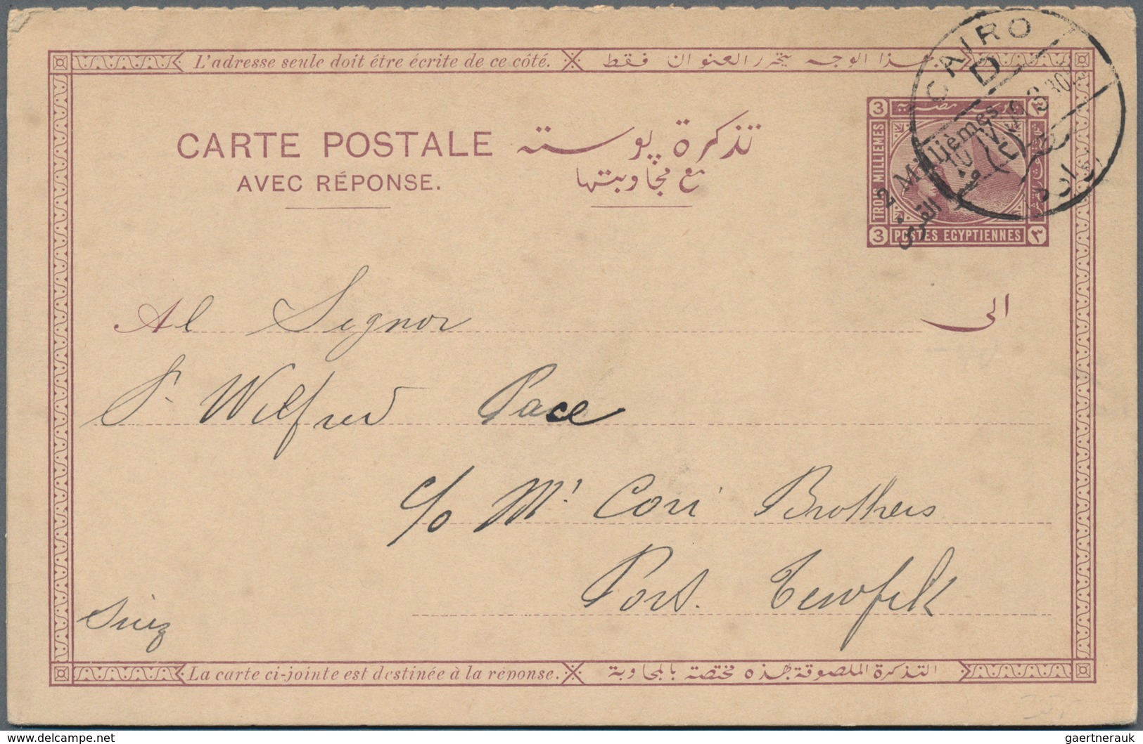 Ägypten - Ganzsachen: 1886/1970 (ca.) Holding Of About 215 Unused And Used Postal Stationery Postcar - Altri & Non Classificati