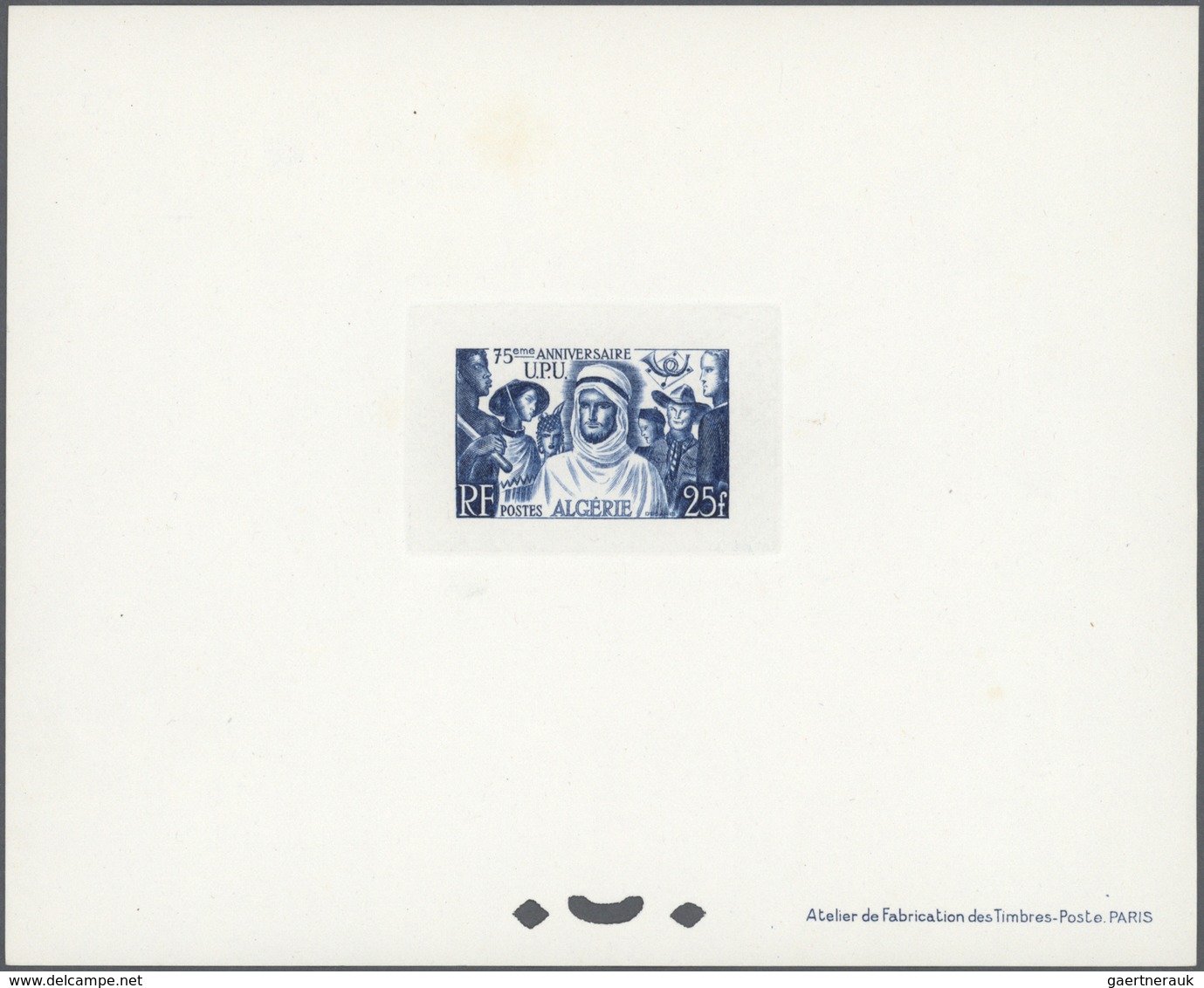 Algerien: 1946/1957, Collection Of 45 Epreuve De Luxe And One Epreuve Collective. - Nuovi