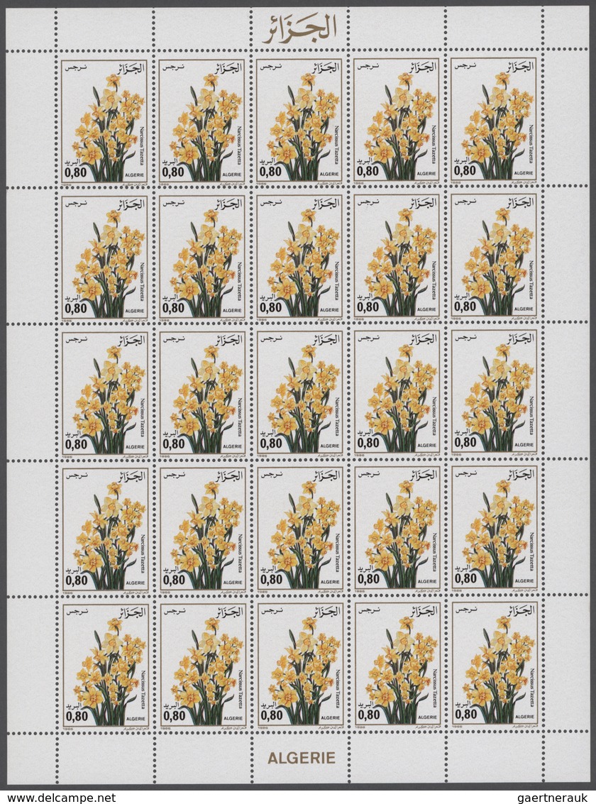 Algerien: 1974/1986, Big Investment Accumulation Of Full Sheets And Part Sheets. Varying Quantity. W - Nuevos