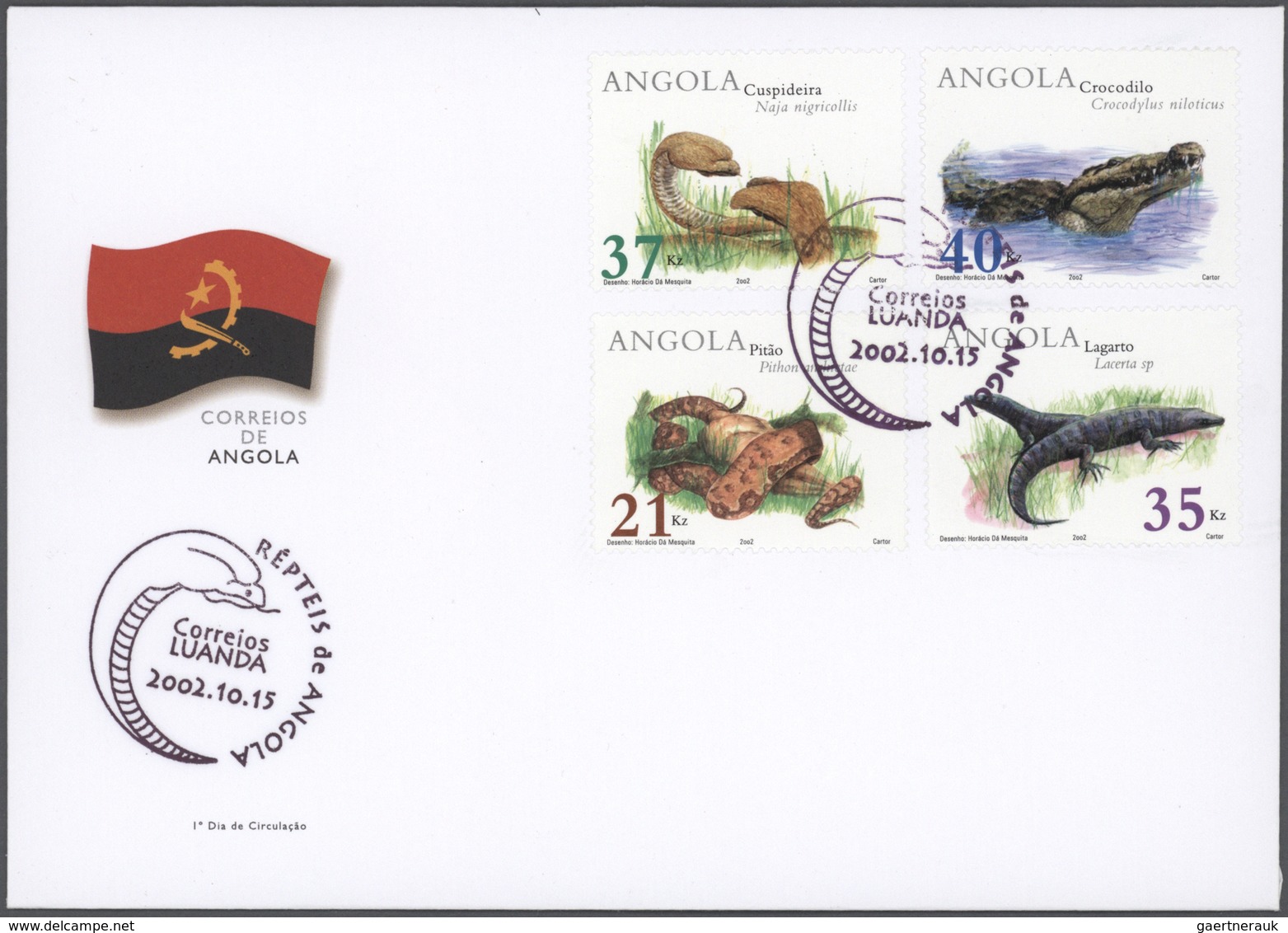 Angola: 2001/2005, Substantial Accumulation In A Box With Stamps In Complete Sets CTO With First Day - Angola