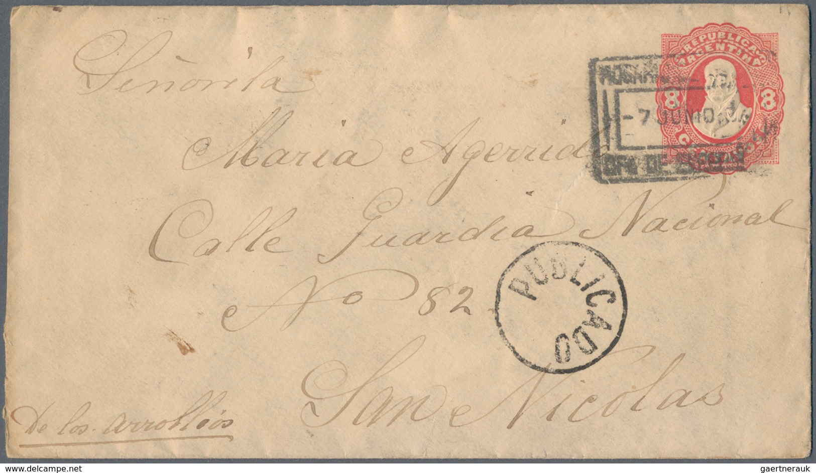 Argentinien: 1878/2005 Holding Of Ca. 270 Covers, Postal Stationeries (unused/CTO-used And Used Wrap - Altri & Non Classificati