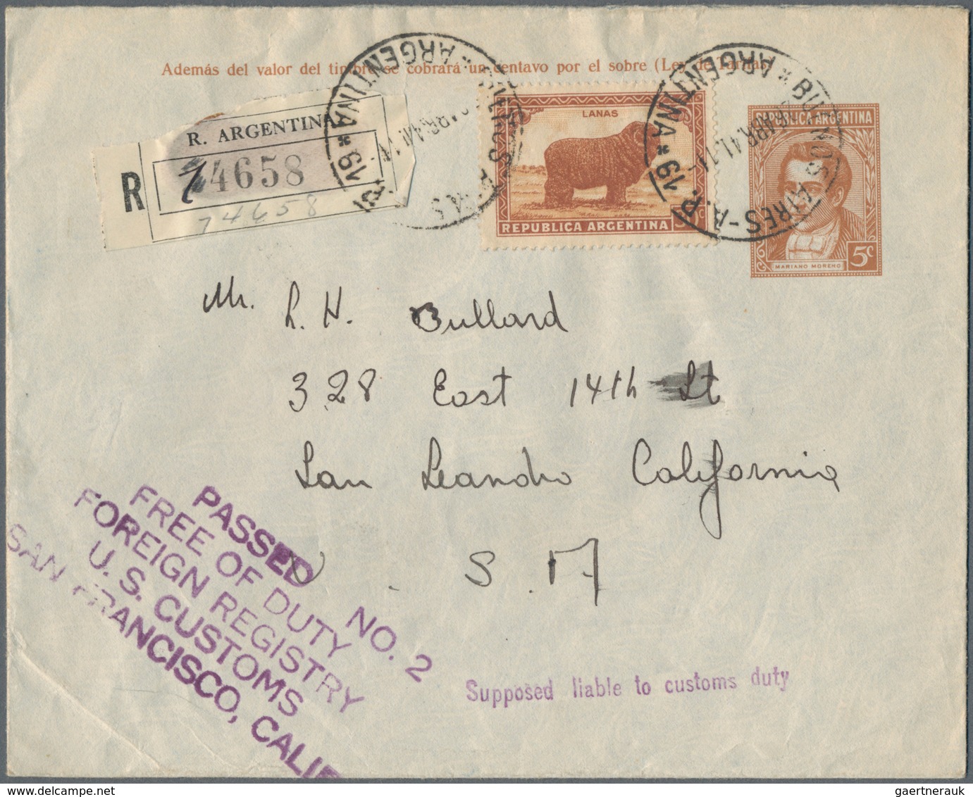 Argentinien - Ganzsachen: 1876/1952 Holding Of Ca. 140 Unused And Used Postal Stationery Envelopes, - Ganzsachen