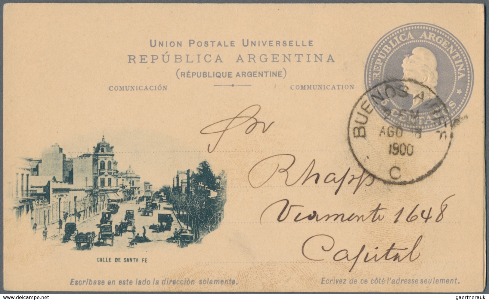 Argentinien - Ganzsachen: 1878/1982 Holding Of Ca. 110 Unused/CTO-used And Used Postal Stationery Ca - Enteros Postales