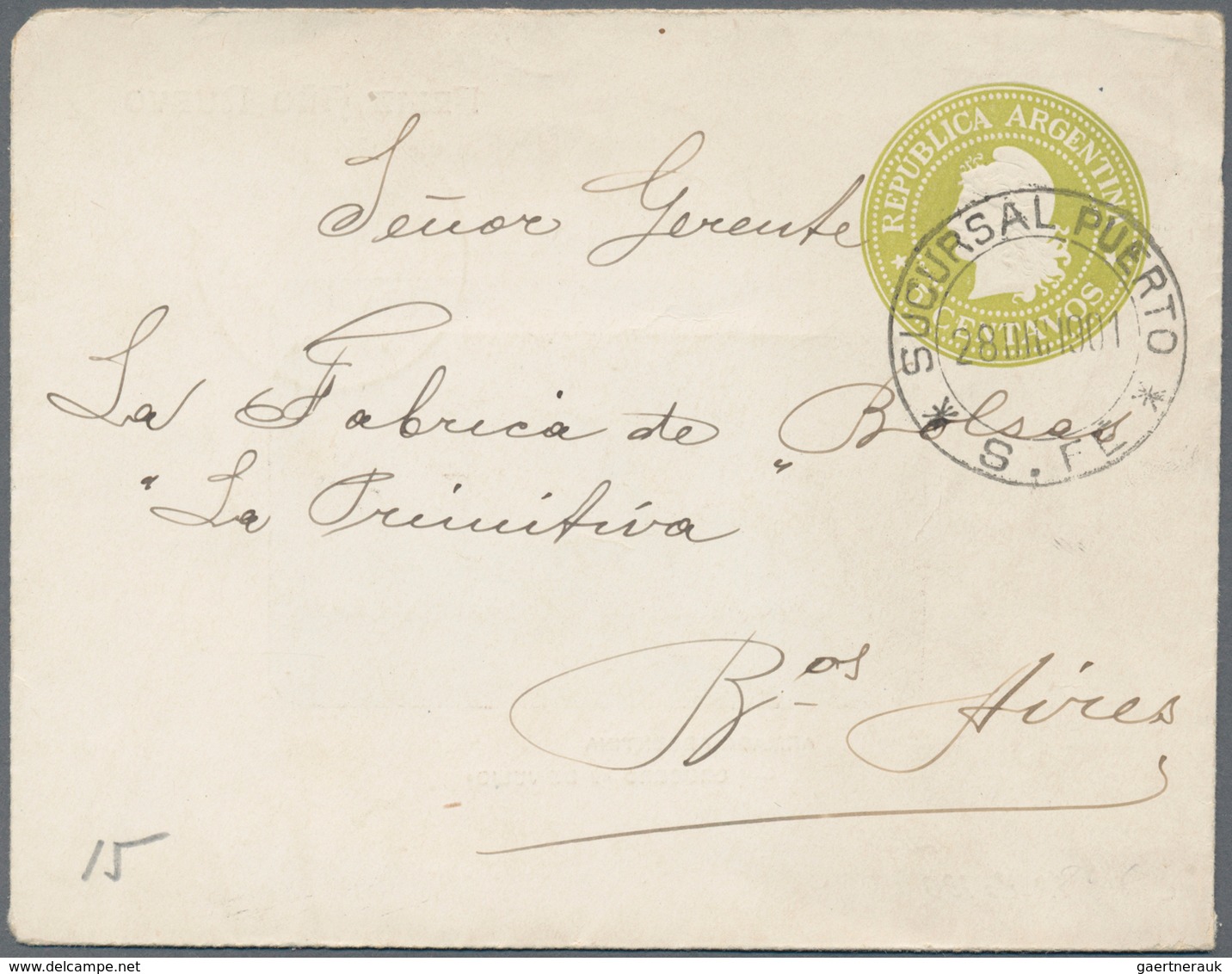 Argentinien - Ganzsachen: 1885/1921 (ca.), Stationery Mint/used (10/31) Inc. 1949 P.o. Box License 1 - Postal Stationery