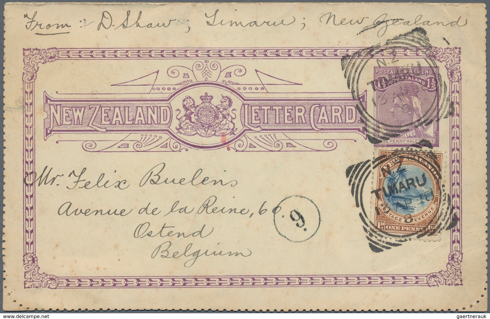 Australische Staaten: 1888/1904 (ca.), Accumulation With About 20 Covers/used Stationeries Incl. Vic - Colecciones