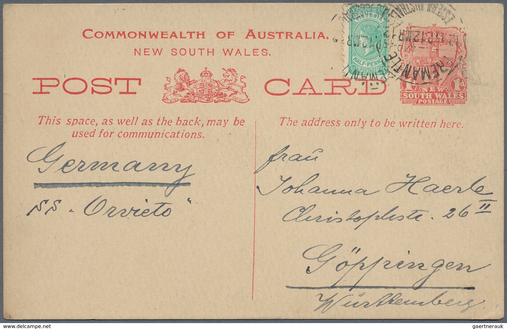 Australische Staaten: 1911/1913, POSTAL STATIONERIES: Unusual Group With 16 Used Postal Stationeries - Colecciones