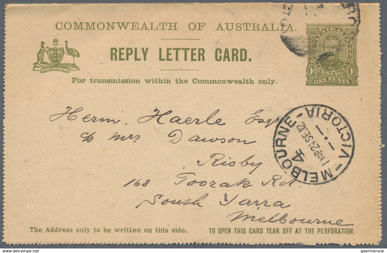 Australien - Ganzsachen: 1911/1913, LETTERCARDS: Unusual Group With 18 Pictorial Lettercards Incl. K - Enteros Postales