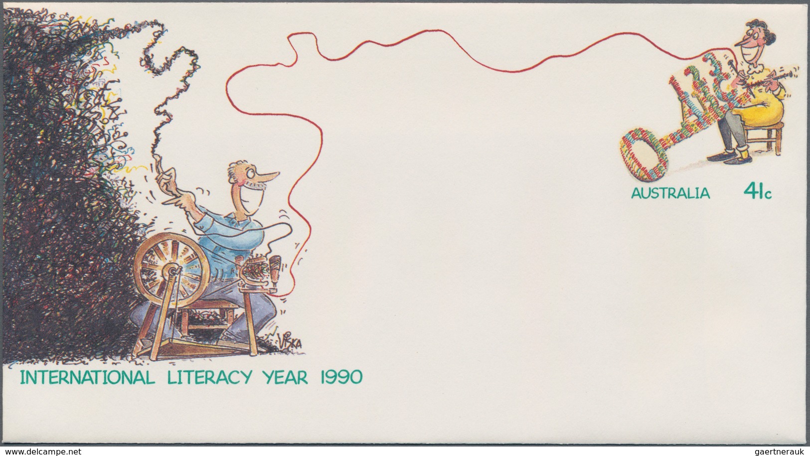 Australien - Ganzsachen: 1978/2000 (ca.), Accumulation With Approx. 1.800 Pre-Stamped Envelopes (PSE - Ganzsachen