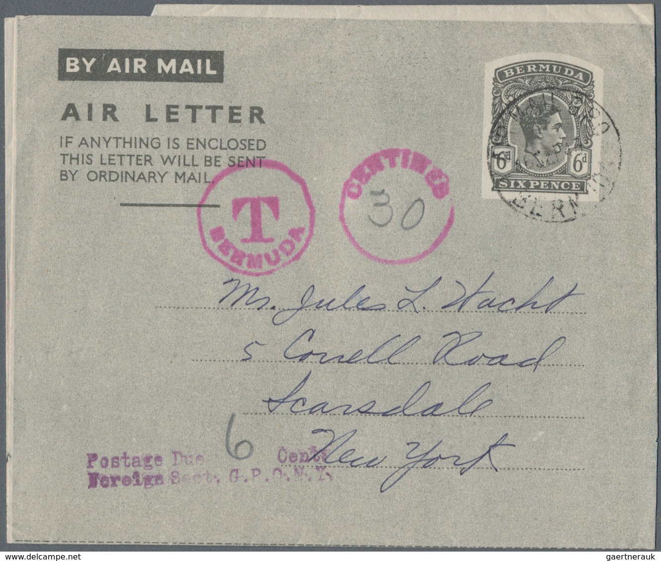 Bermuda-Inseln: 1880/1980 Ca. 140 Unused/CTO-used And Used Postal Stationeries (unfolded And Used Wr - Bermuda