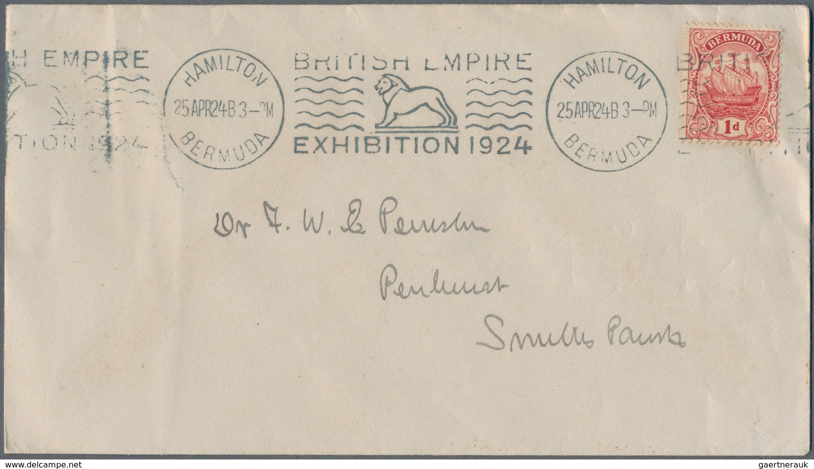 Bermuda-Inseln: 1880/1980 ca. 140 unused/CTO-used and used postal stationeries (unfolded and used wr