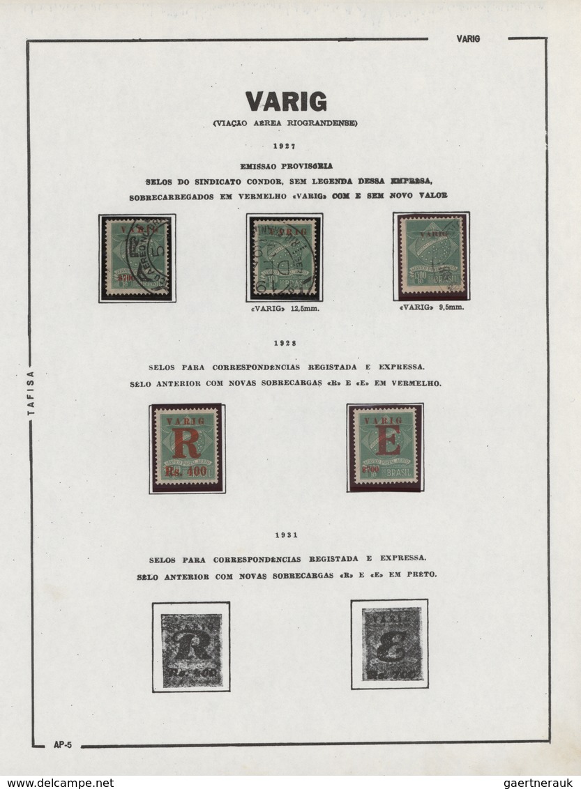 Brasilien: 1843/1995, extraordinary mint and used collection in three albums, well collected through