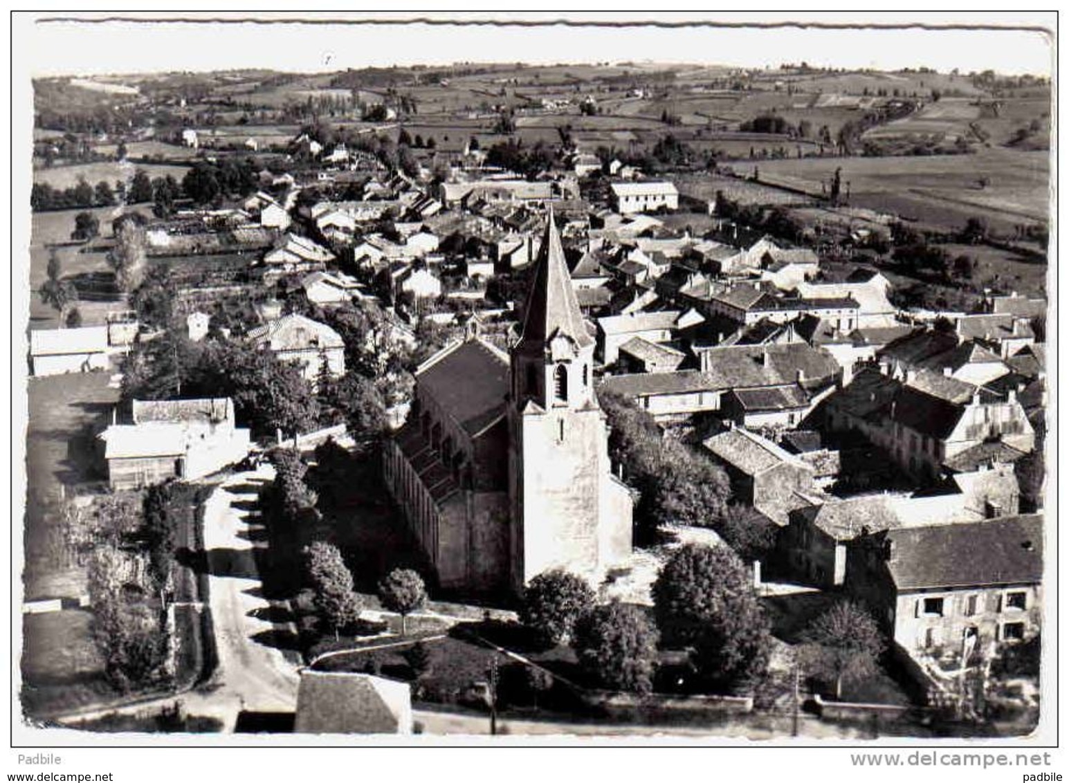 Carte Postale 81. Valence D'Albigeois Vue D'avion Très Beau Plan - Valence D'Albigeois