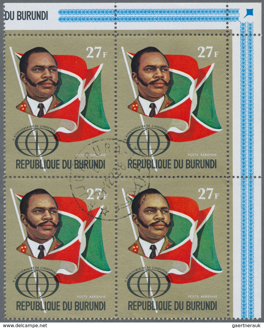 Burundi: 1965/1972 (ca.), Accumulation With Mostly Complete Sets Some In Larger Quantities In Part O - Colecciones
