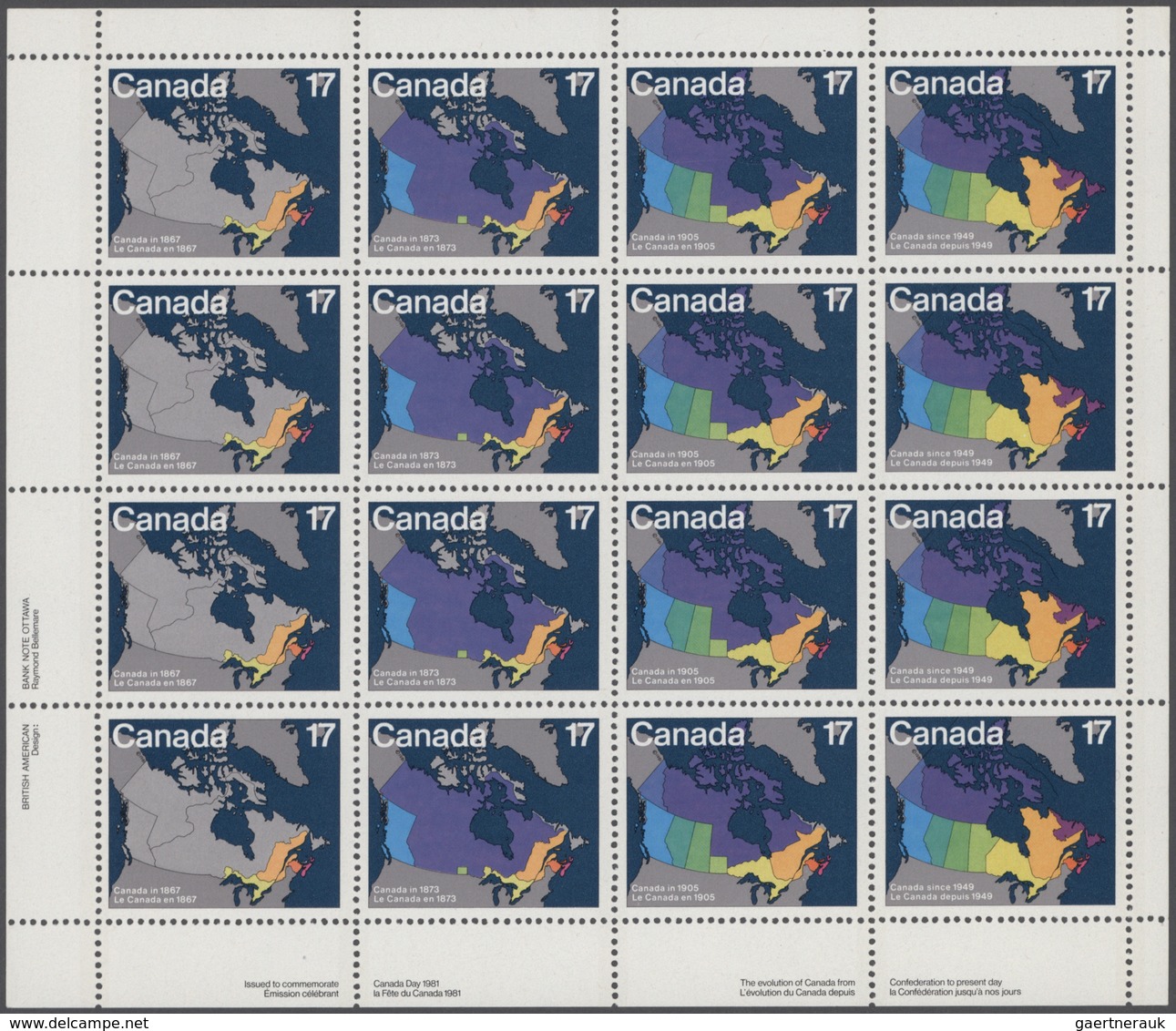 Kanada: 1952/1992 (ca.), Huge Stock Of These Years Issues In Varying Quantities (no Complete Year Se - Colecciones