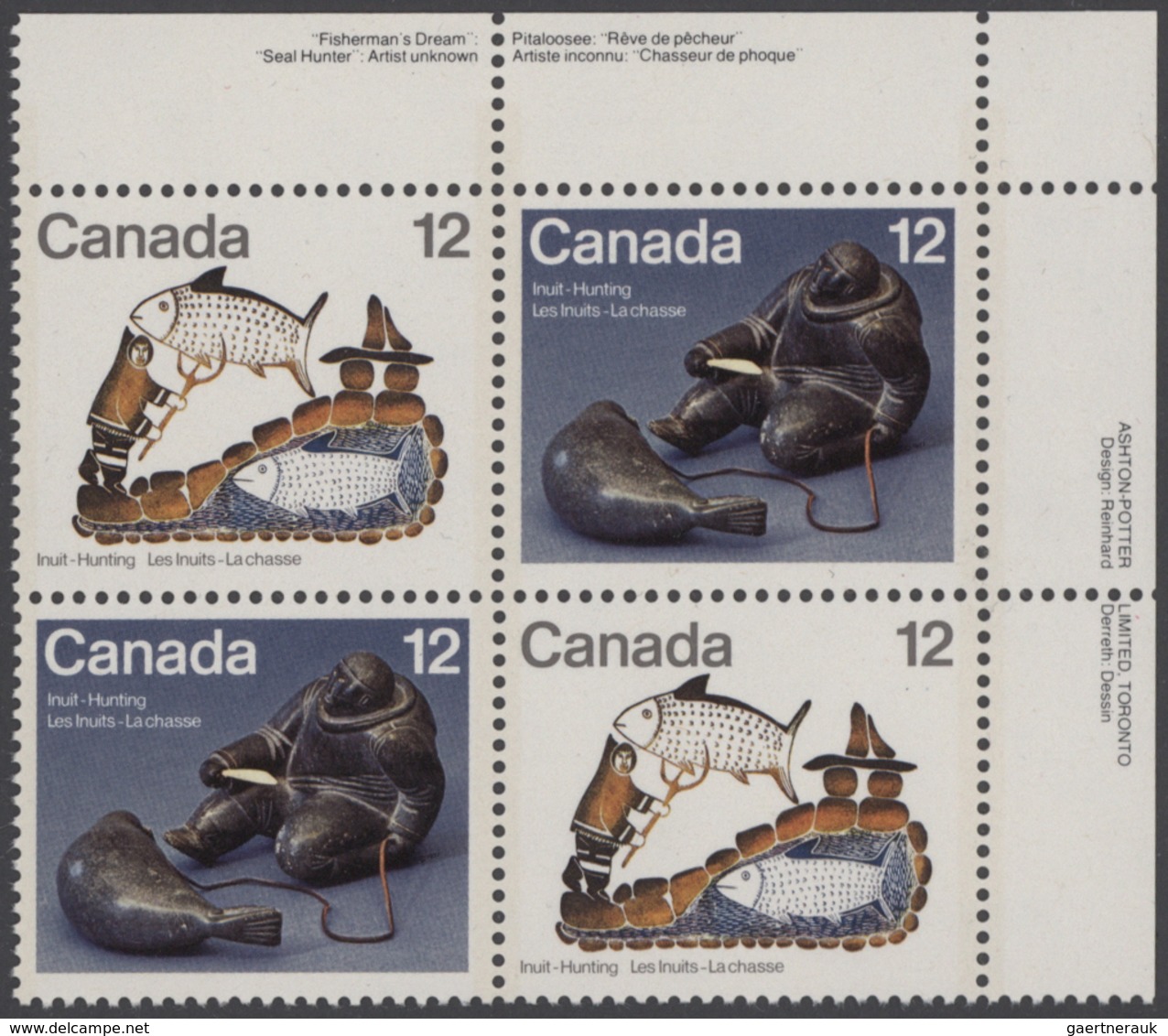 Kanada: 1971/1978 (ca.), Huge Stock Of These Years Issues In Varying Quantities (no Complete Year Se - Collections