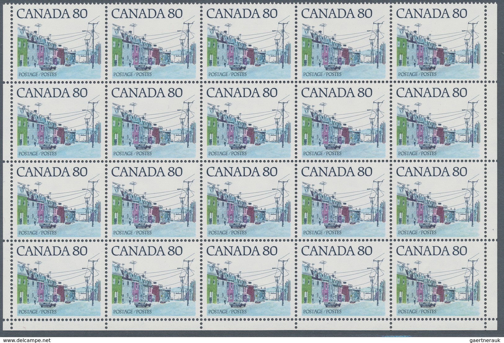 Kanada: 1978, Mi.no. 695/697, In Varying Quantities Between 1.279 And 3.499 Copies Per Issue With Fa - Colecciones