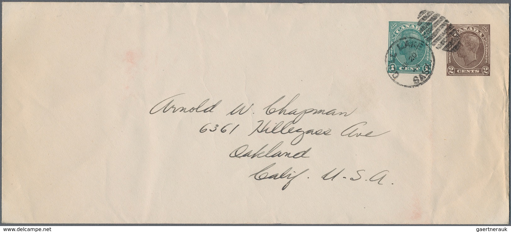 Canada - Ganzsachen: 1895/1990 (ca.) Holding Of About 370 Unused/CTO-used And Used Postal Stationery - 1903-1954 Könige