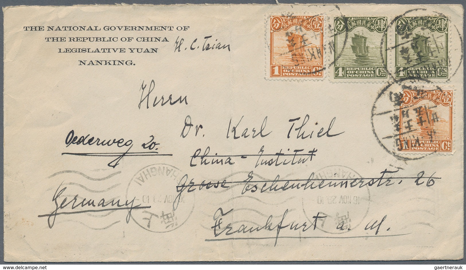 China: 1908/81, Covers/used Ppc (20) Inc. Coiling Dragon Ppc, Year Of The Cock Booklet SB2 On Regist - 1912-1949 Republic