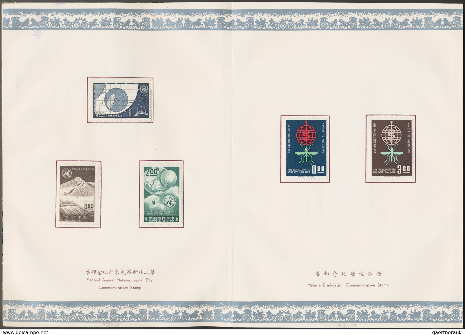 China: 1961/2015 (ca.), Mixed Lot With A Linen Souvenir Book With Stamps Of The Early 1960 Hinged An - 1912-1949 Republik
