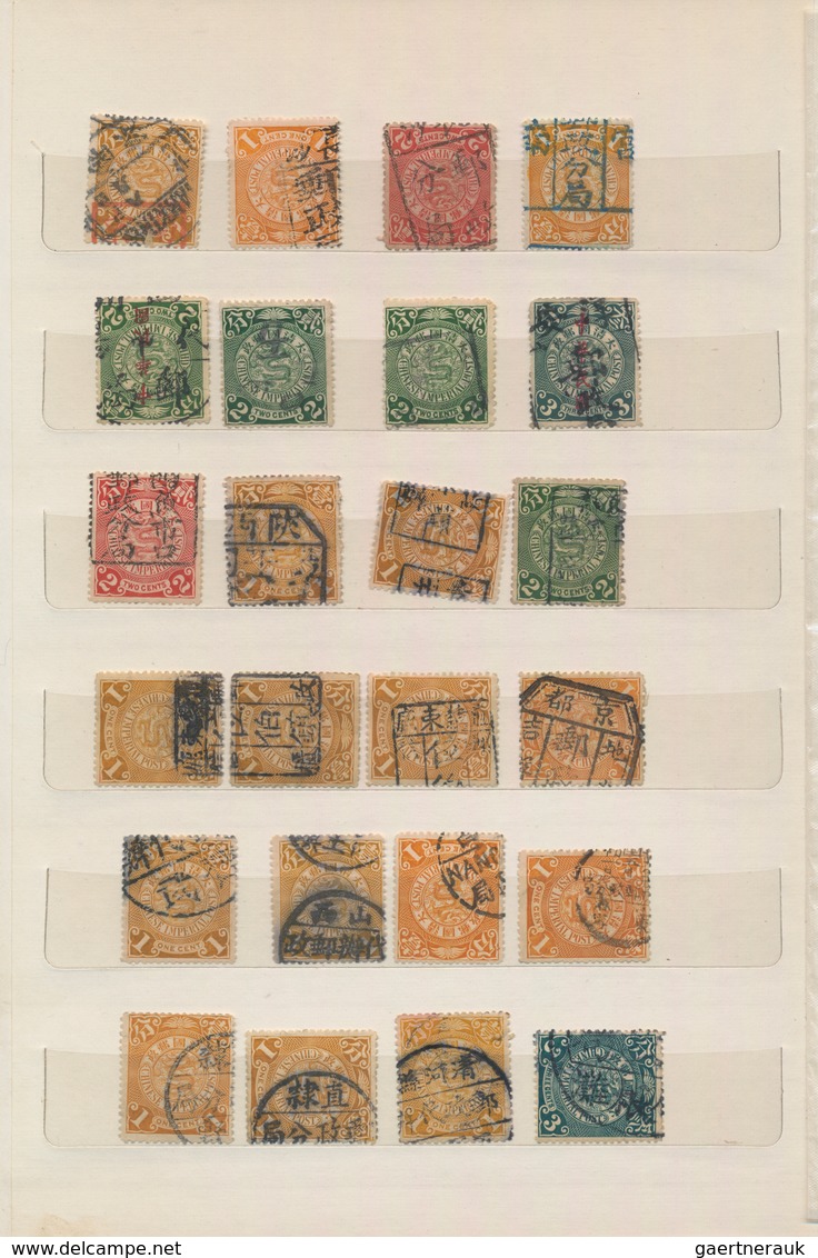 China - Fremde Postanstalten / Foreign Offices: 1898/1948 (ca.), Collection Of Clear To Full-strike - Other & Unclassified